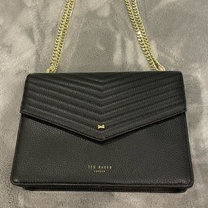 Ted baker black leather purse. Brand new, with a tag.